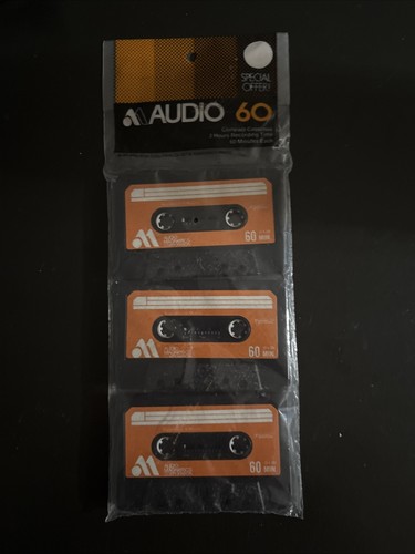 Compact cassette tapes - c-60,