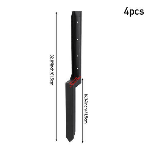 4pcs heavy duty fence - 2-4pcs, post