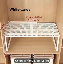Metal Closet Shelf Adjustable