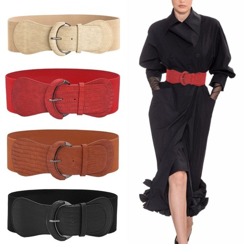 Solid color wide belts - solid,