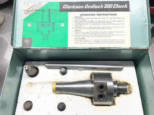 Clarkson dedlock 200 chuck - chuck, 40