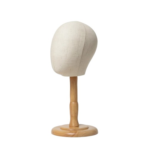 Head form with wooden - form,