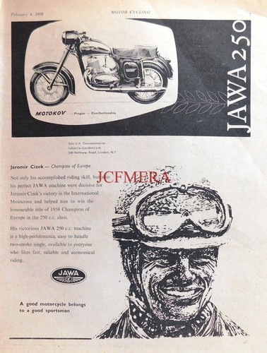 Jawa 250cc original 1960 - jawa,