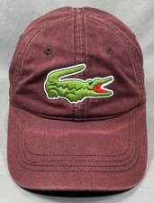 Lacoste Strapback Hat Burgundy