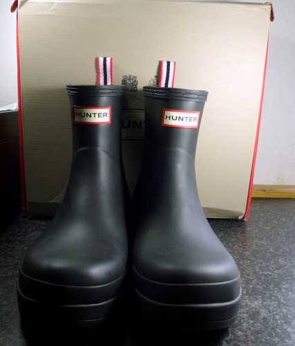 Hunter wellies ankle black - wellies,