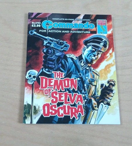 Commando comic the - demon, of