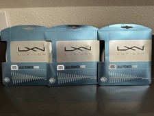 3 X Luxilon ALU Power Vibe 125