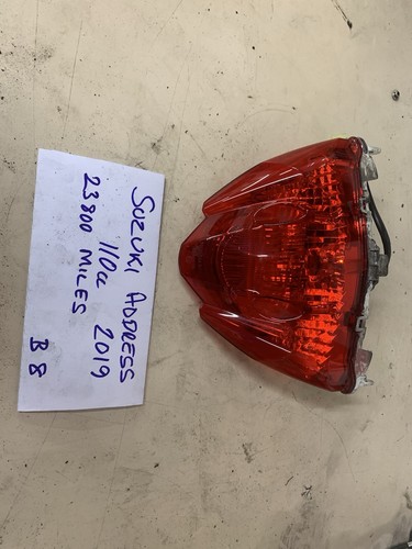 Suzuki address 110 - parts, rear