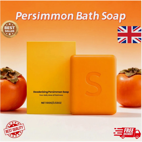 Swarva persimmon soap bar body - persimmon,