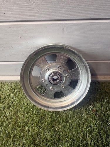 Flat idler pulley - flat,