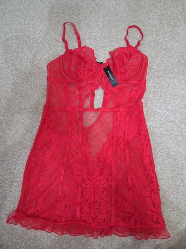New ann summers sweetheart red - new,