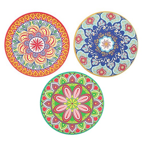 Ceramic tuscany coaster - ceramic,