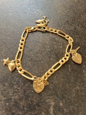 9 Ct Gold Charm Bracelet