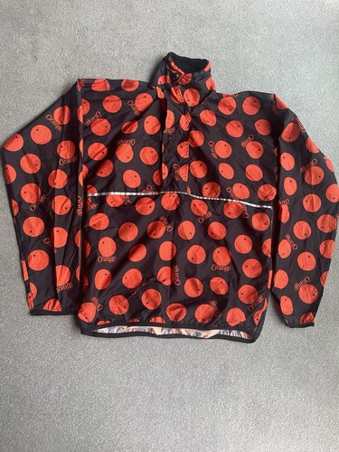 Orange cycling jacket - orange,