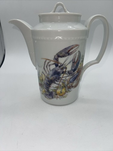 Coffee pot lid lobster - coffee,