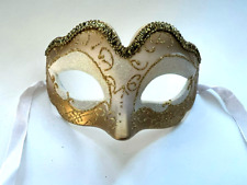 Gold Half Face Masquerade Mask