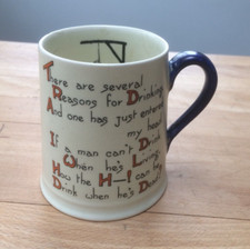Rare Carlton Ware Mug 'In