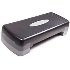 ADJUSTABLE 2 TWO LEVEL EXERCISE AEROBIC PILATES FITNESS TRAINING STEP STEPPER UK