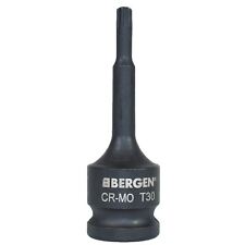 T30 x 78mm 1/2" Drive Extra Long Impact Torx / Star Male Socket Bergen