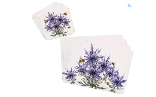 Thistle dinner placemats - 4x,