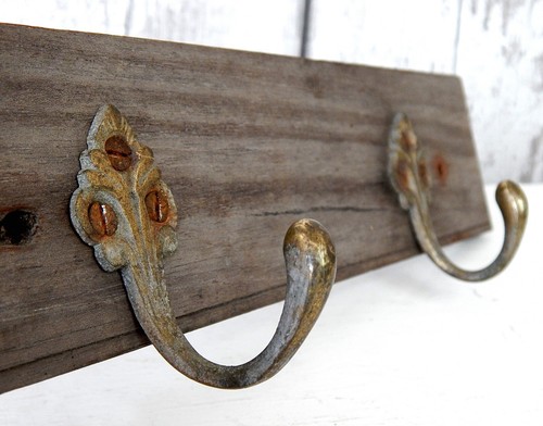 Pair vintage antique - pair, brass
