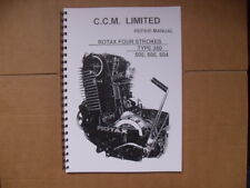  CCM/ROTAX  604 WORKSHOP MANUAL 