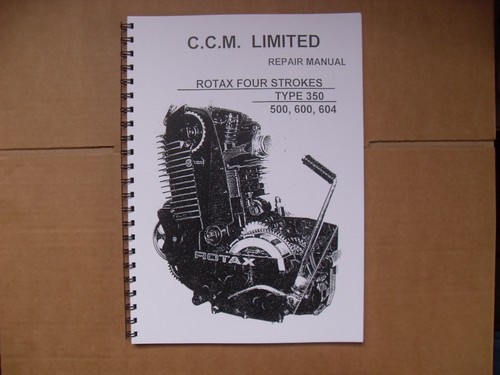 Ccm rotax 604 - ccm/rotax, workshop
