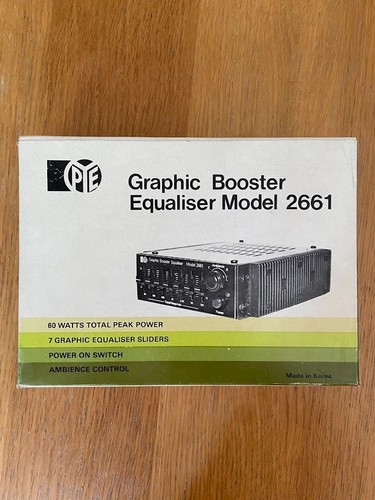 Car radio booster - booster, equalizer