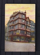 Printed Postcard Old Dutch House, Bristol