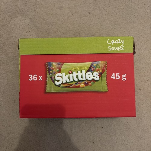 Skittles crazy sours 45g - 🟢,