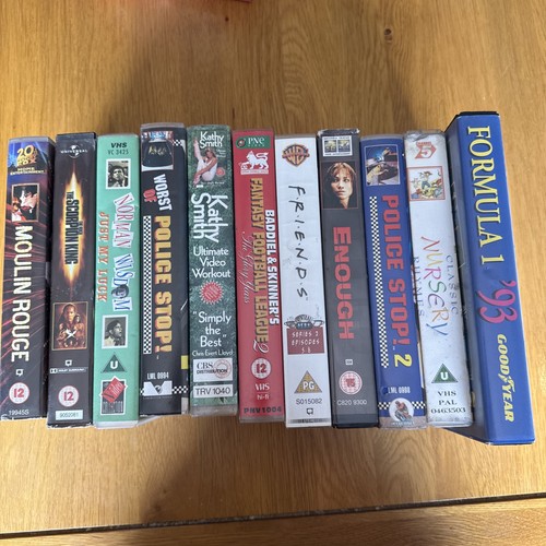 Vhs mixed genre bundle - mixed,