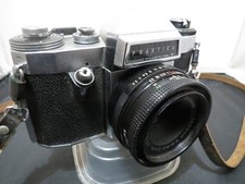 PRAKTICA NOVA B 35mm FILM SLR Camera w/ Carl Zeiss Jena Tessar 2.8 50mm Lens