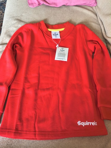 Bnwt squirrels scouts uniform - bnwt,