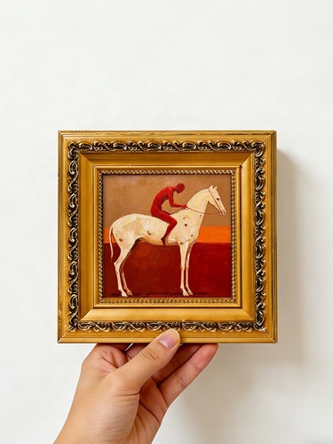 Rider horse art - rider,