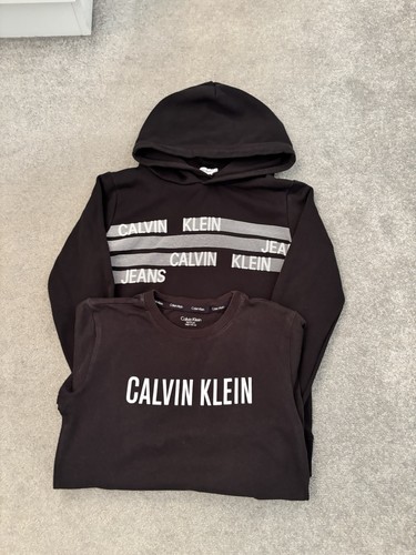 Calvin klein boys - black, hoodie