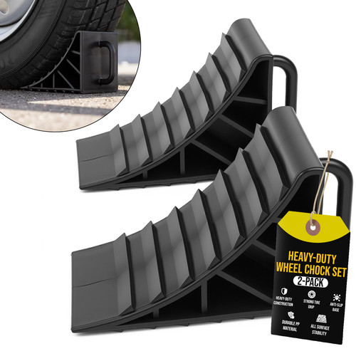 Wheel chocks piece set - wheel,