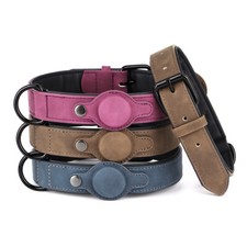 Leather pet dog collar with - pet,