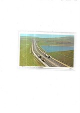 Yorkshire Postcard. "M62 Motorway and Scammonden Dam"  Date Unknown