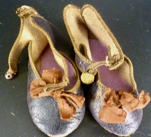 75mm old shoes for - 75mm, antique