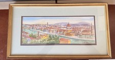 Florence Landscape Watercolor