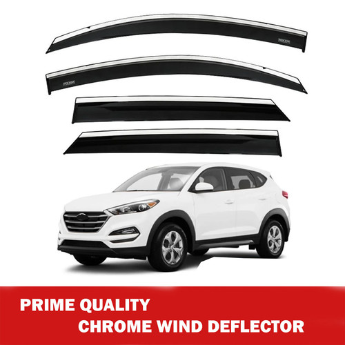 Chrome car wind - chrome, deflector