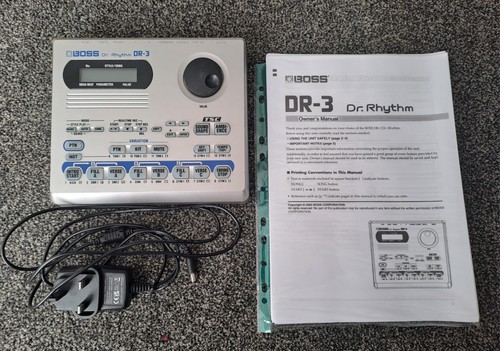 Boss drum machine in - dr-3,