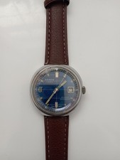 Adrem Datomatic 17 Jewels Swiss Made Vintage Mechanical Mens Watch 38mm