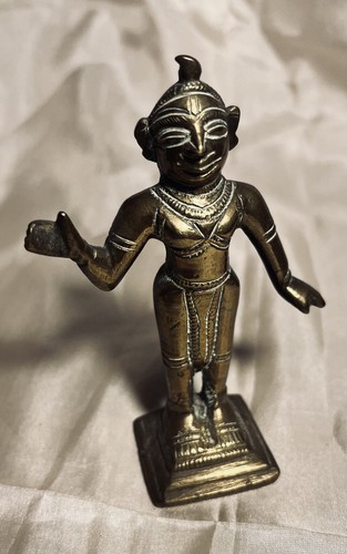 Antique bronze hindu temple - antique,