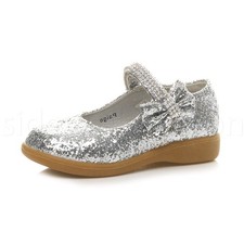 Girls kids childrens low heel