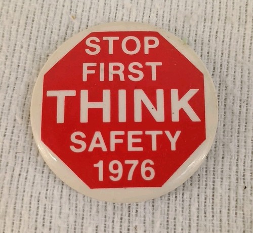 Vintage railroad safety union - safety,