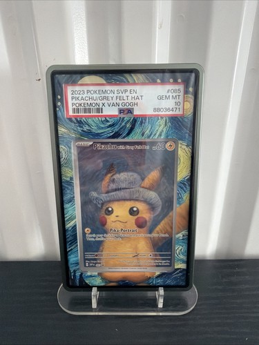 Pikachu with grey felt - with,