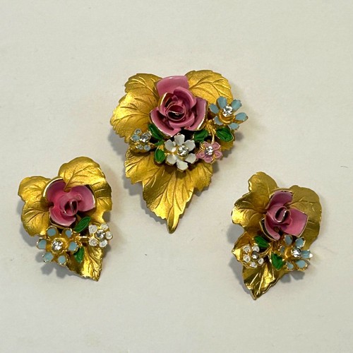 Vintage 1950 floral - 1950's,