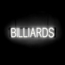 SpellBrite BILLIARDS Sign |