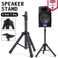 PA Speaker Stand Tripod Heavy Duty 90cm-180cm Height Adjustable 35mm 50 KG Load